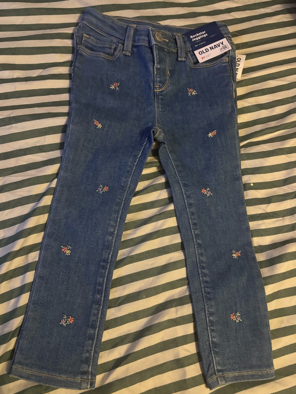 NWT 3T Floral Rockstar Jeggings